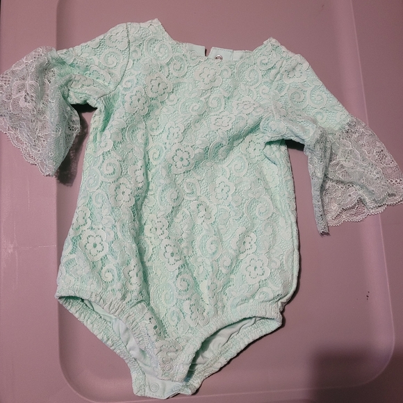 Cat and Jack Lace Onsie - Picture 1 of 3